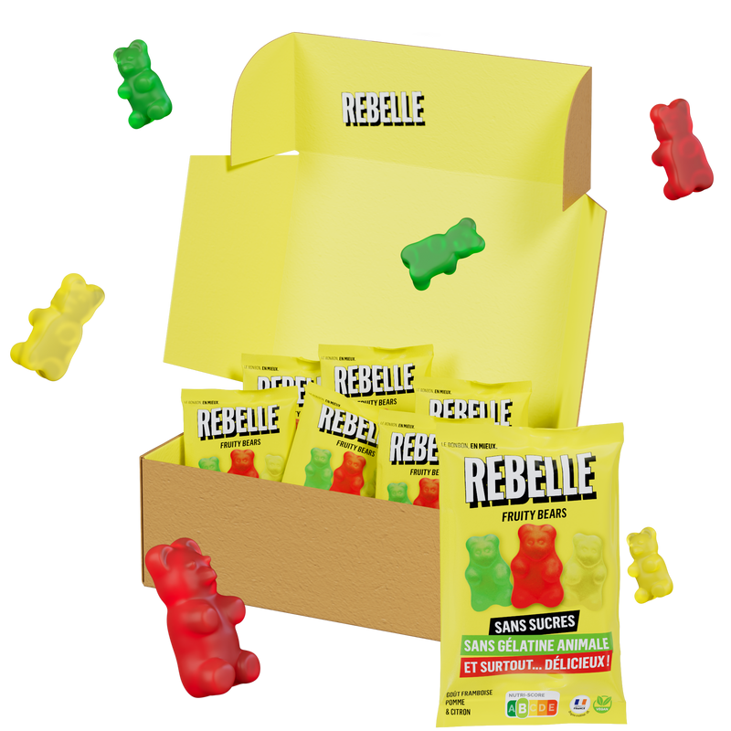 Gummibärchen ohne Zucker